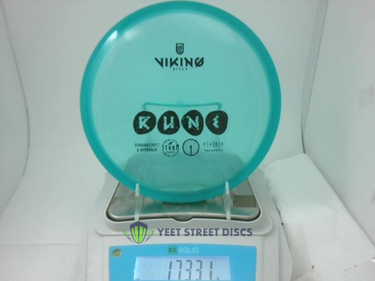 USED Ink Inside Rim (9/10) Storm Rune - Viking Discs 173.31g