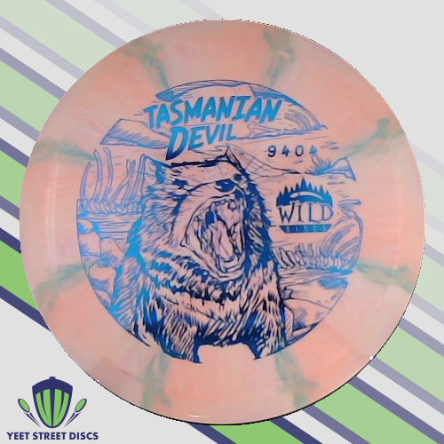 Lava Flare Tasmanian Devil - Wild Discs 176.45g