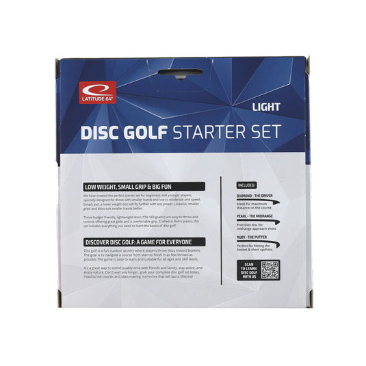 Latitude 64 Light Disc Golf Starter Set