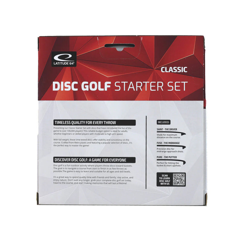 Load image into Gallery viewer, Latitude 64 Classic Disc Golf Starter Set
