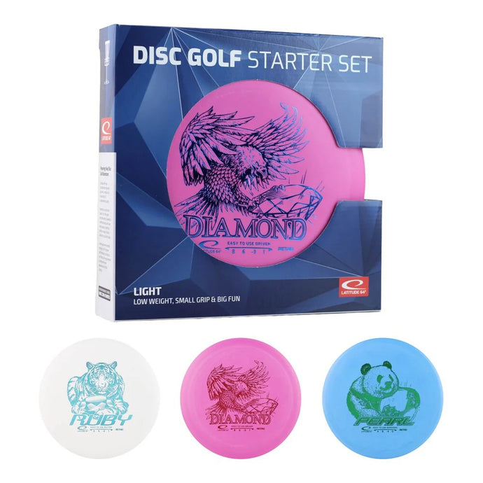 Latitude 64 Light Disc Golf Starter Set