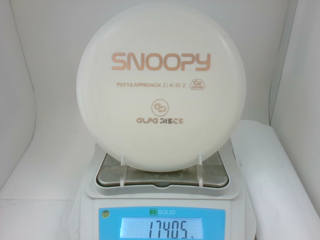 Copper Snoopy - Alfa Discs 174.05g