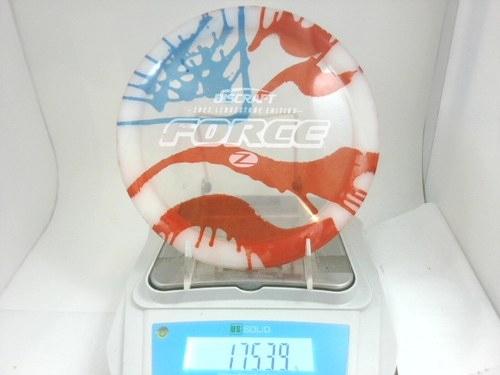 2023 Ledgestone Flag Dye Z Line Force - Discraft 175.39g