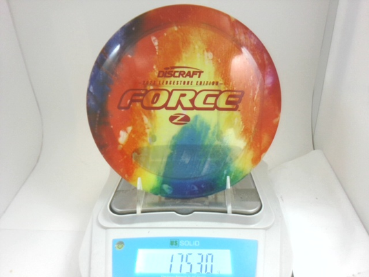 2023 Ledgestone Flag Dye Z Line Force - Discraft 175.3g