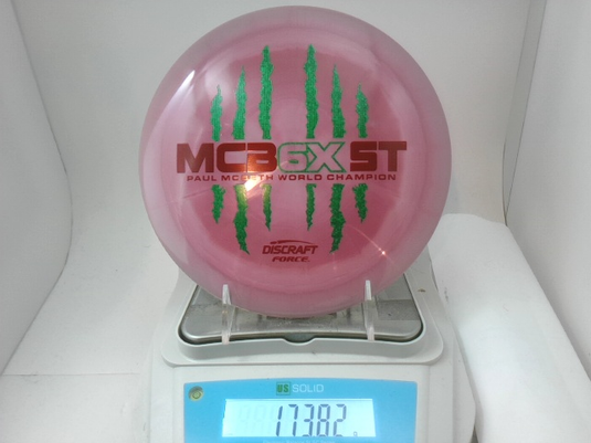 Paul McBeth MCB6XST ESP Force - Discraft 173.82g