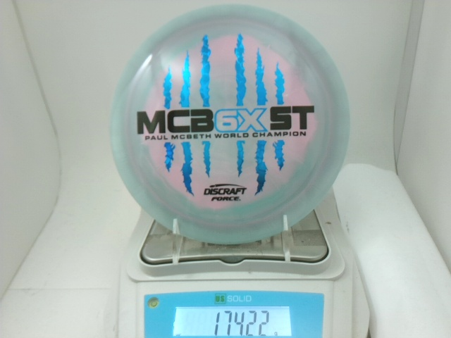 Paul McBeth MCB6XST ESP Force - Discraft 174.22g