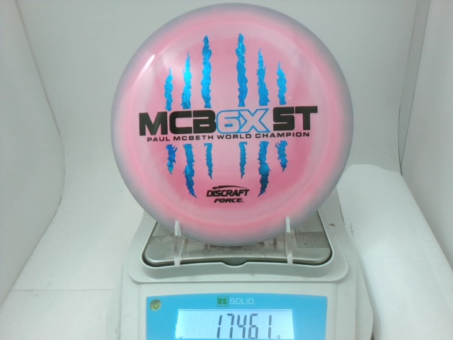 Paul McBeth MCB6XST ESP Force - Discraft 174.61g