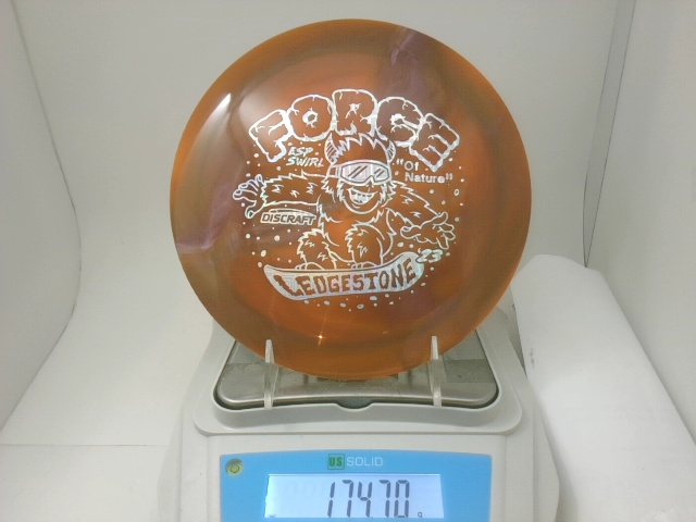 2023 Ledgestone Tour ESP Swirl Force - Discraft 174.7g