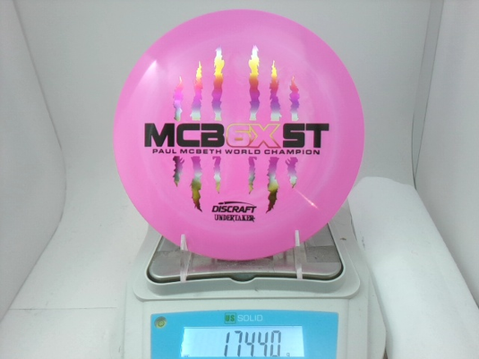 Paul McBeth MCB6XST ESP Undertaker - Discraft 174.4g