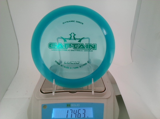 Lucid Captain - Dynamic Discs 174.63g