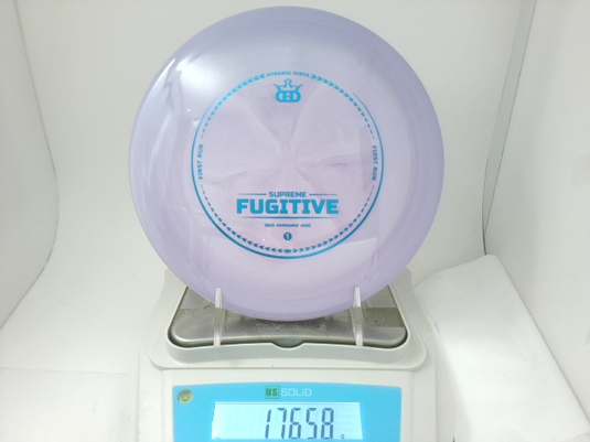 First Run Supreme Fugitive - Dynamic Discs 176.58g