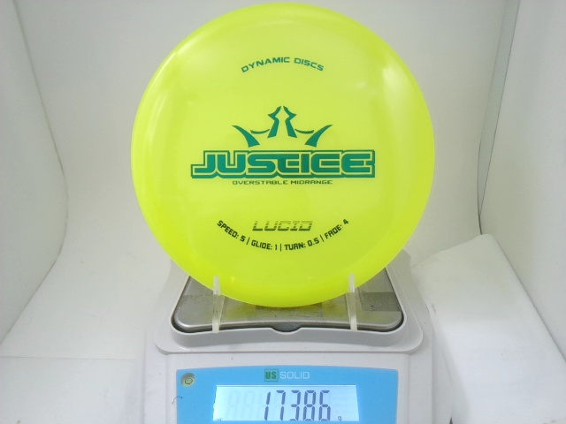 Lucid Justice - Dynamic Discs 173.86g