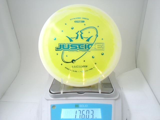 Lucid-Ice Orbit Justice - Dynamic Discs 176.01g