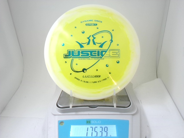 Lucid-Ice Orbit Justice - Dynamic Discs 175.39g