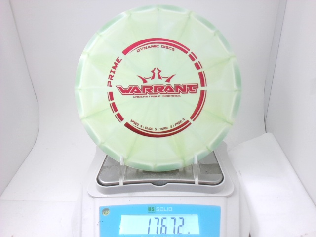 Prime Burst Warrant - Dynamic Discs 176.72g