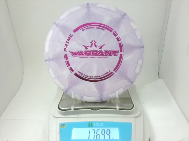Prime Burst Warrant - Dynamic Discs 176.99g