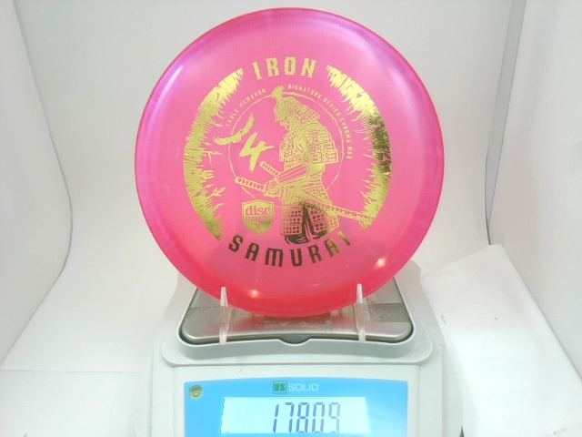 Eagle McMahon Iron Samurai 4 Chroma MD3 - Discmania 178.07g