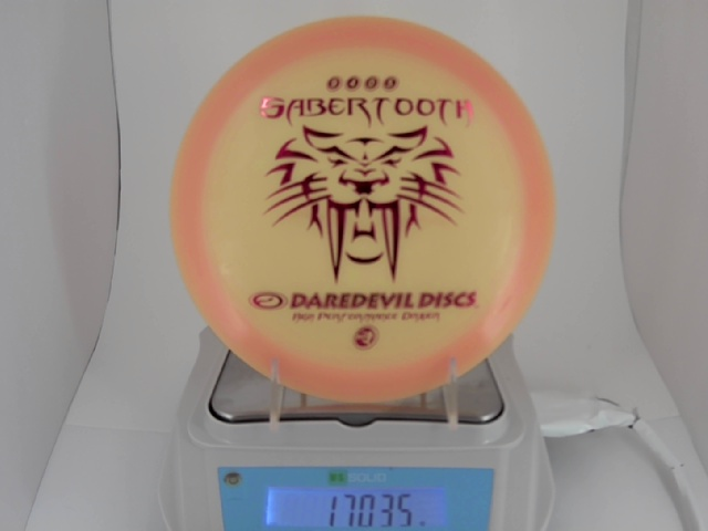 High Performance Sabertooth - Daredevil 170.35g