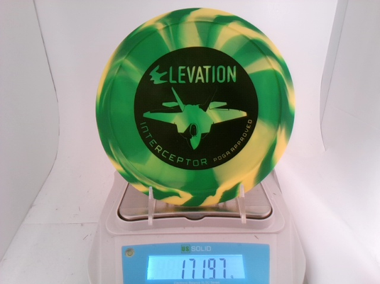 4th Run Premium Interceptor - Elevation Disc Golf 171.97g