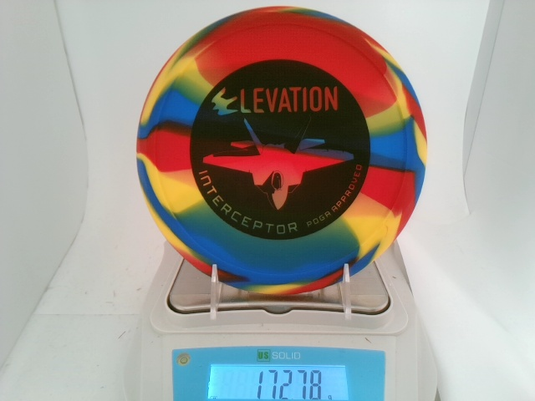 4th Run Premium Interceptor - Elevation Disc Golf 172.78g