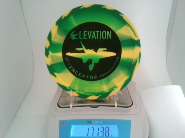 4th Run Premium Interceptor - Elevation Disc Golf 171.38g