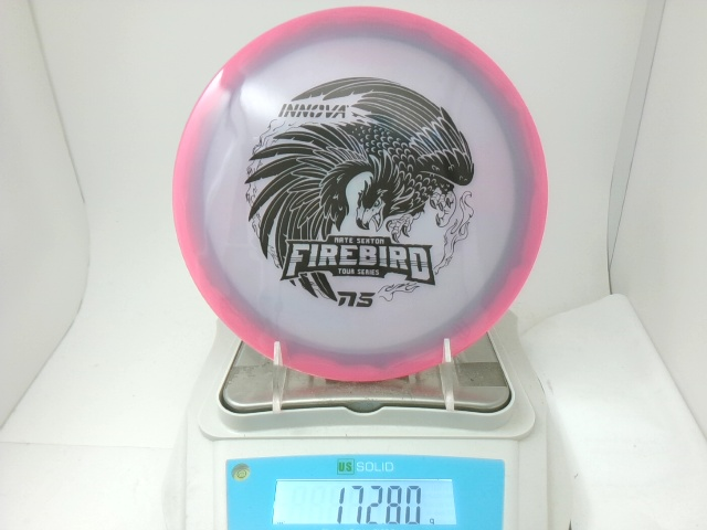 '23 Nate Sexton Glow Halo Champion Firebird - Innova 172.8g
