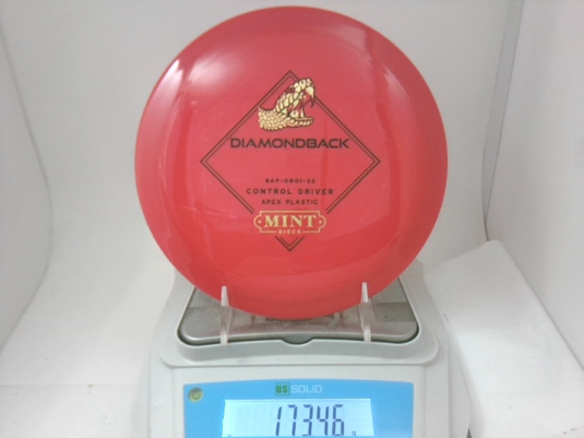 Apex Diamondback - Mint Discs 173.46g