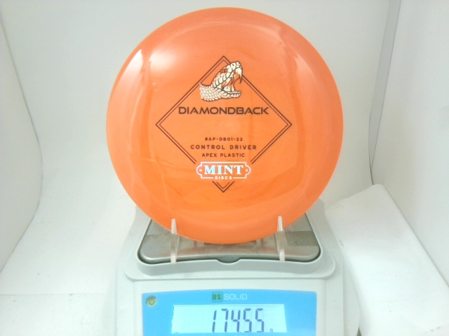 Apex Diamondback - Mint Discs 174.56g