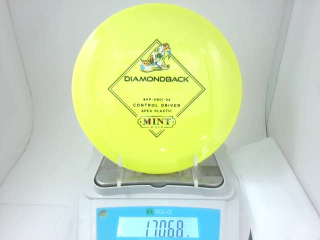 Apex Diamondback - Mint Discs 170.68g