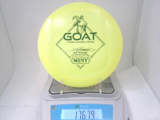 Des Reading 3x World Champion Apex Goat - Mint Discs 176.79g