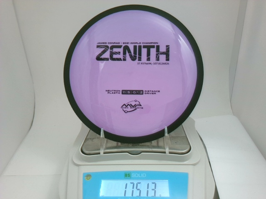 James Conrad Neutron Zenith - MVP 175.13g