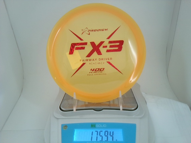 400 FX-3 - Prodigy 175.94g