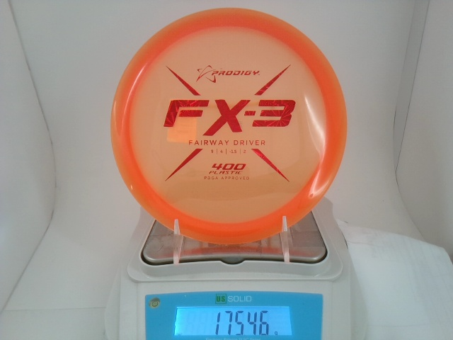 400 FX-3 - Prodigy 175.46g