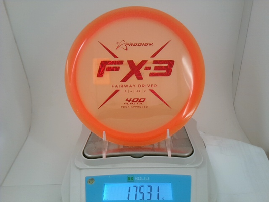 400 FX-3 - Prodigy 175.31g