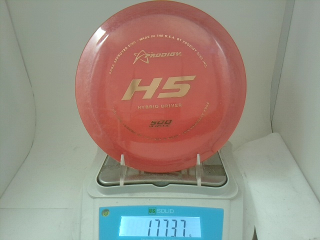 500 H5 - Prodigy 177.37g