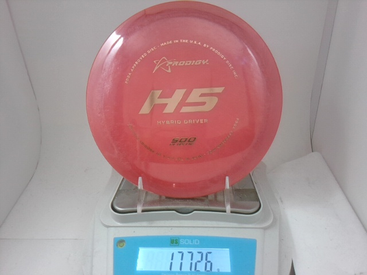 500 H5 - Prodigy 177.26g