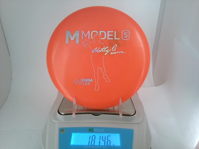 Matty Orum DuraFlex M Model S - Prodigy 181.46g