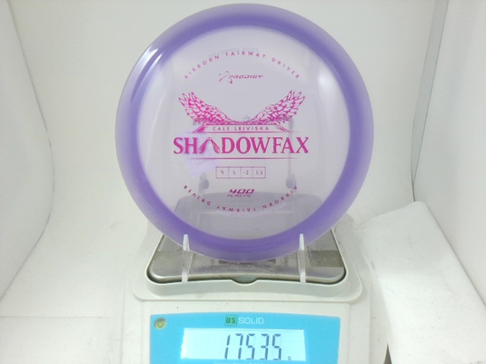 Cale Leiviska 400 Shadowfax - Prodigy 175.35g