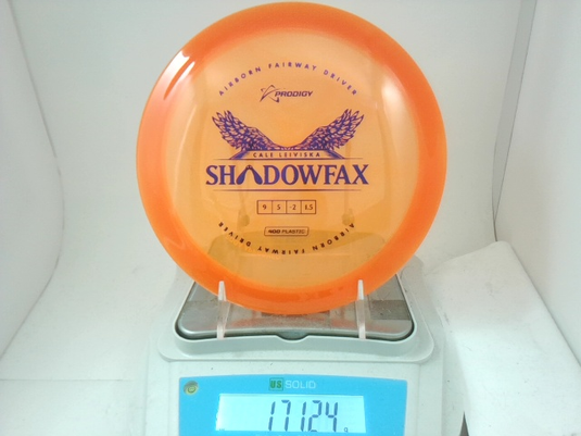 Cale Leiviska 400 Shadowfax - Prodigy 171.24g