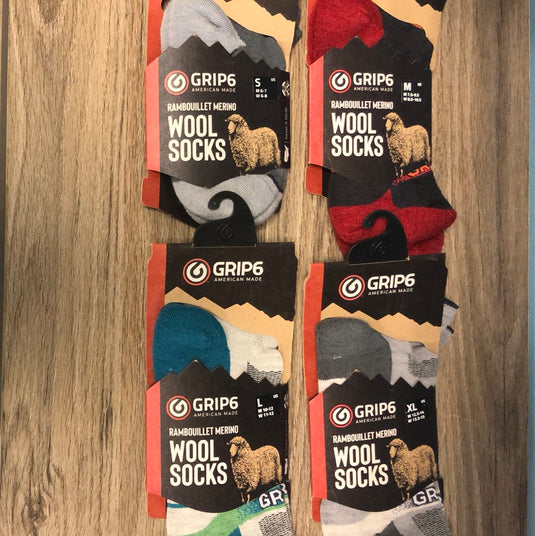 Grip6 Wool Socks