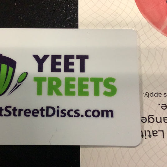 Yeet Treets - Physical Card
